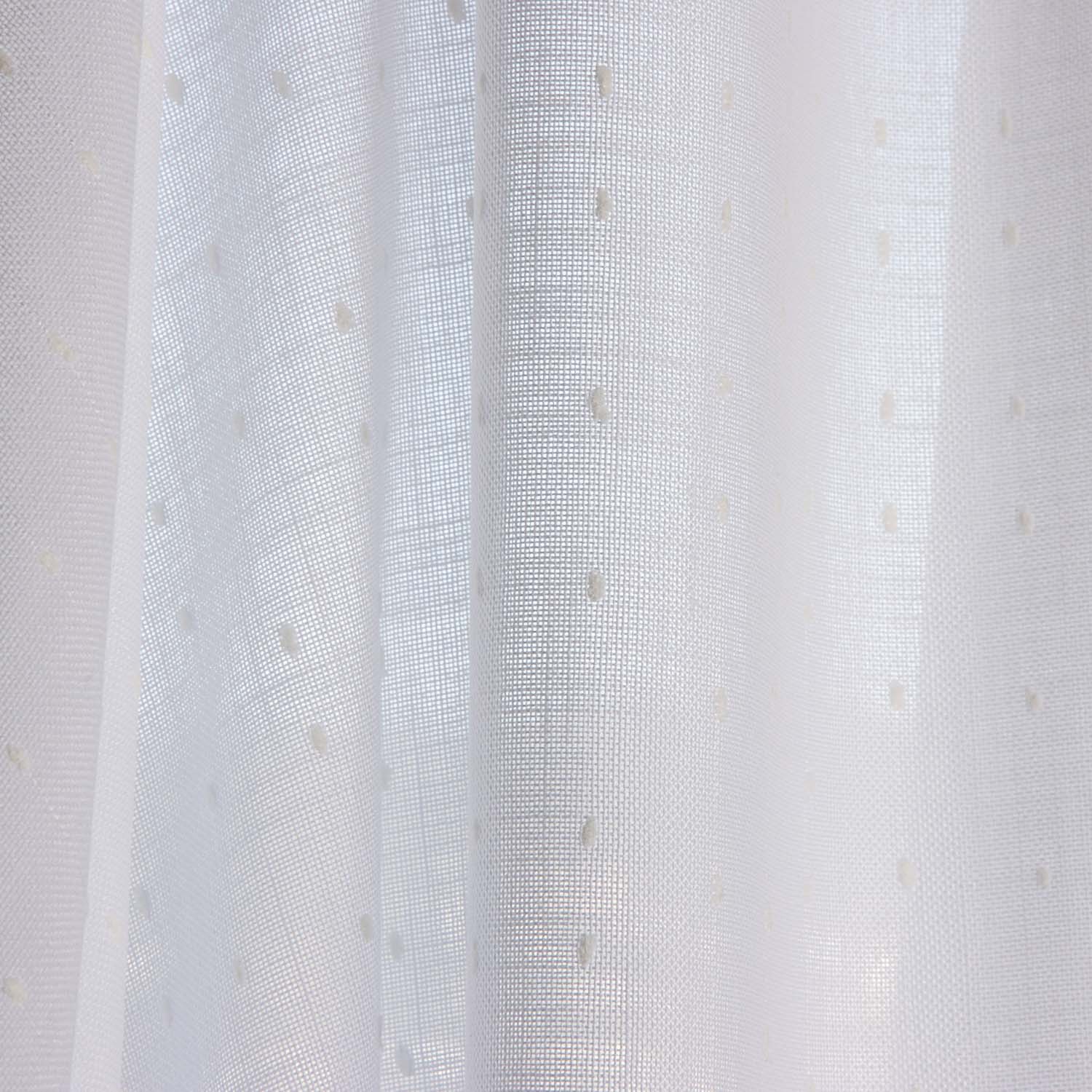 Voilage Plumeti Blanc - Ribes y Casals