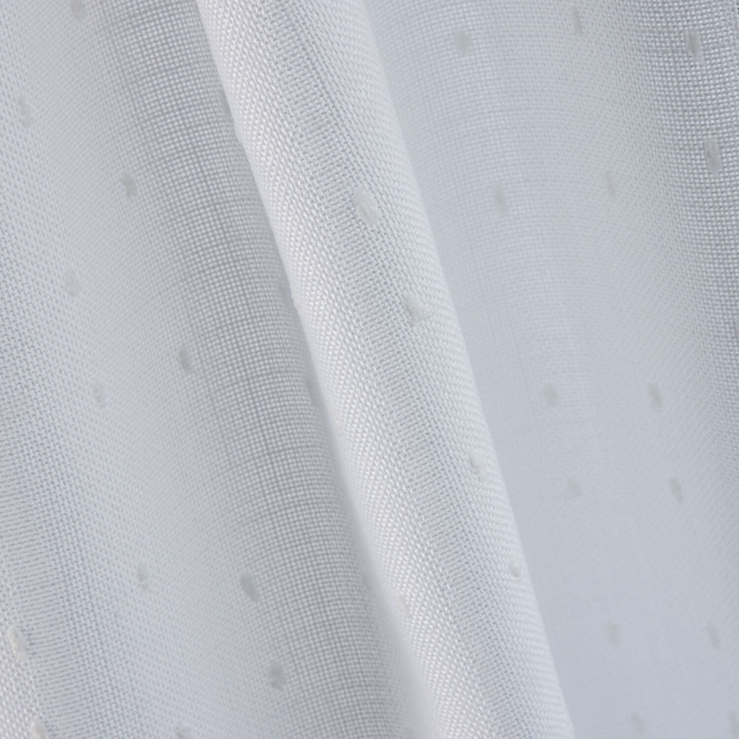 Voilage Plumeti Blanc - Ribes y Casals