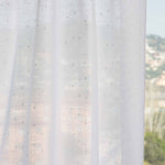 Voilage Plumeti Blanc Naturel - Ribes y Casals