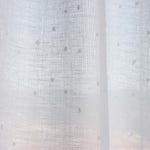 Voilage Plumeti Blanc Naturel - Ribes y Casals