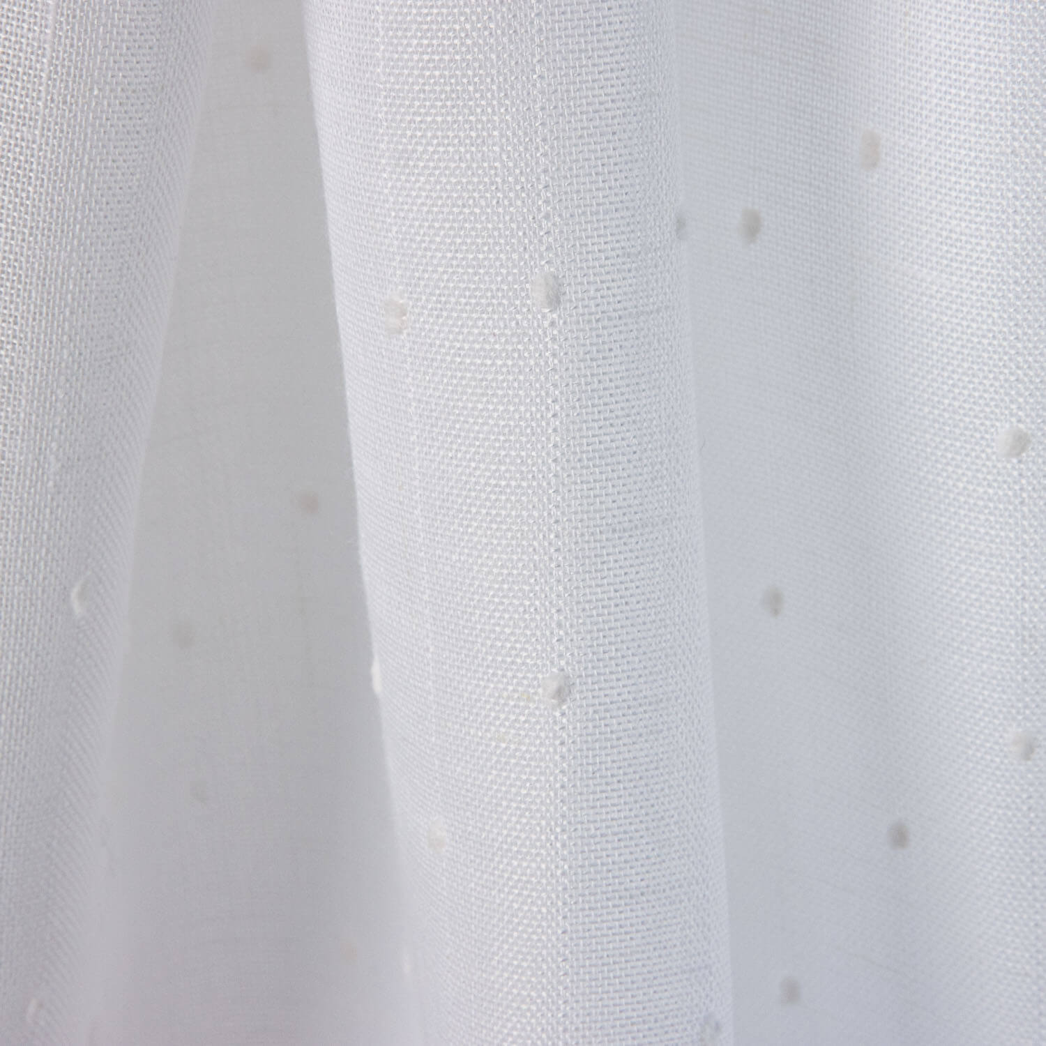 Voilage Plumeti Blanc Naturel - Ribes y Casals