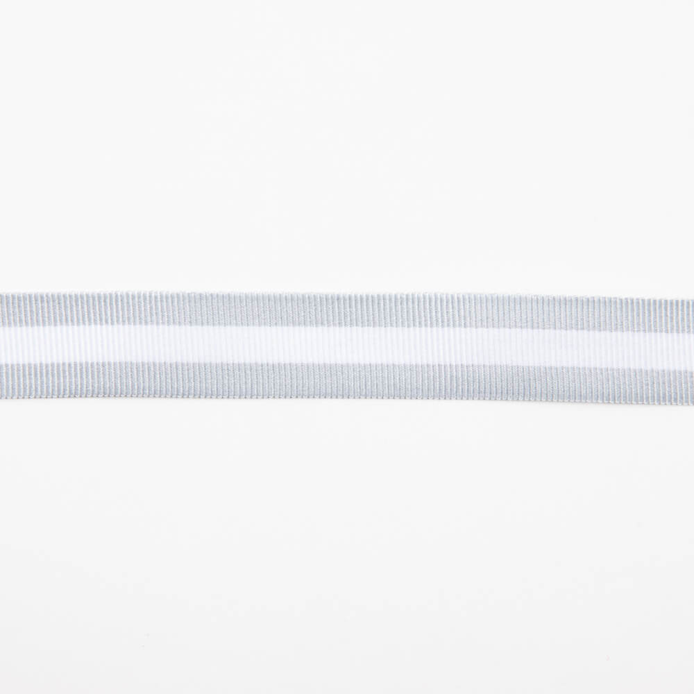 Ruban Rayures Gris - Ribes y Casals