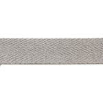 Ruban en chevrons coton 30 mm gris - Ribes y Casals