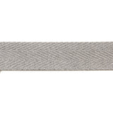 Ruban en chevrons coton 30 mm gris - Ribes y Casals