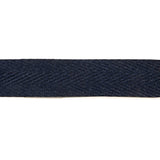 Ruban en coton à chevrons 30 mm bleu marine - Ribes y Casals