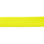 Ruban en chevrons polyester 30 mm jaune fluo - Ribes y Casals
