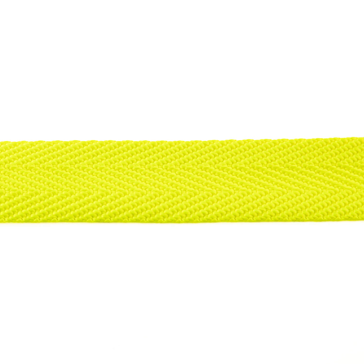 Ruban en chevrons polyester 30 mm jaune fluo - Ribes y Casals