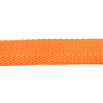 Ruban en polyester à chevrons 30 mm orange fluo - Ribes y Casals