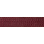 Ruban en coton à chevrons 30 mm grenat - Ribes y Casals