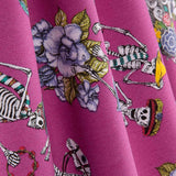 Toile imprimée crânes mexicains - Ribes y Casals