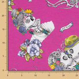 Toile imprimée crânes mexicains - Ribes y Casals