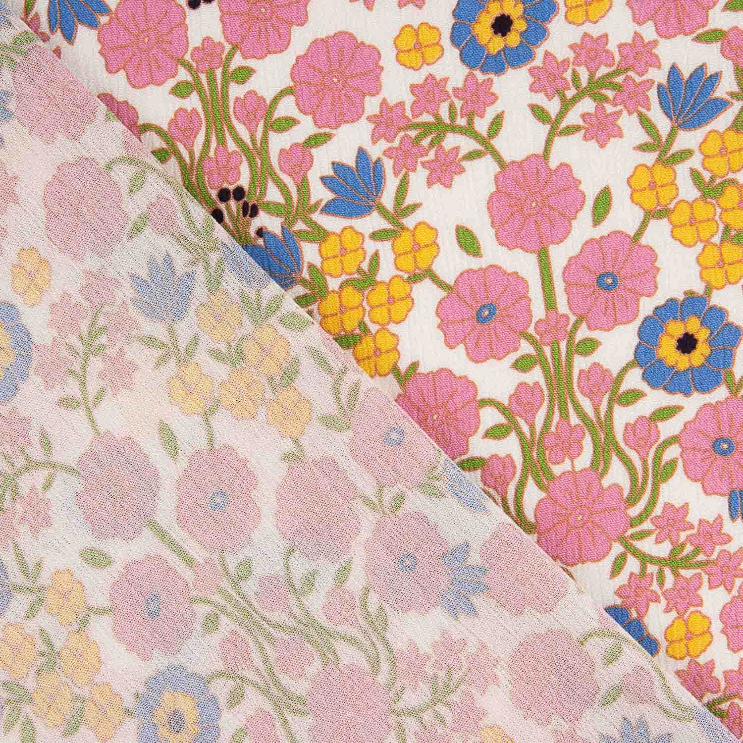 Viscose Bambula imprimée Jardin Vintage - Ribes y Casals