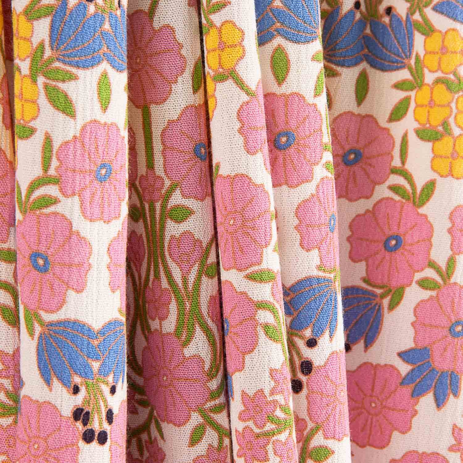 Viscose Bambula imprimée Jardin Vintage - Ribes y Casals