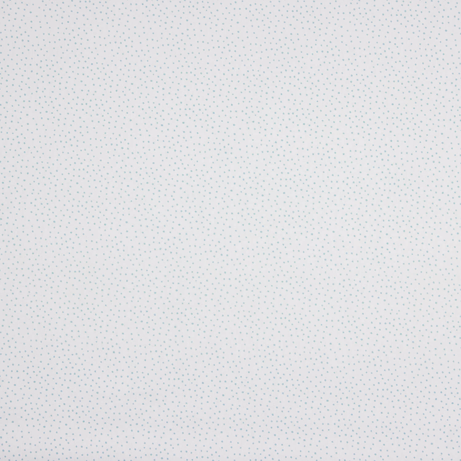 Percal imprimé à pois turquoise et blanc - Ribes y Casals