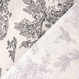 Coton Enduit Toile de Jouy – Noir y Blanc - Ribes y Casals