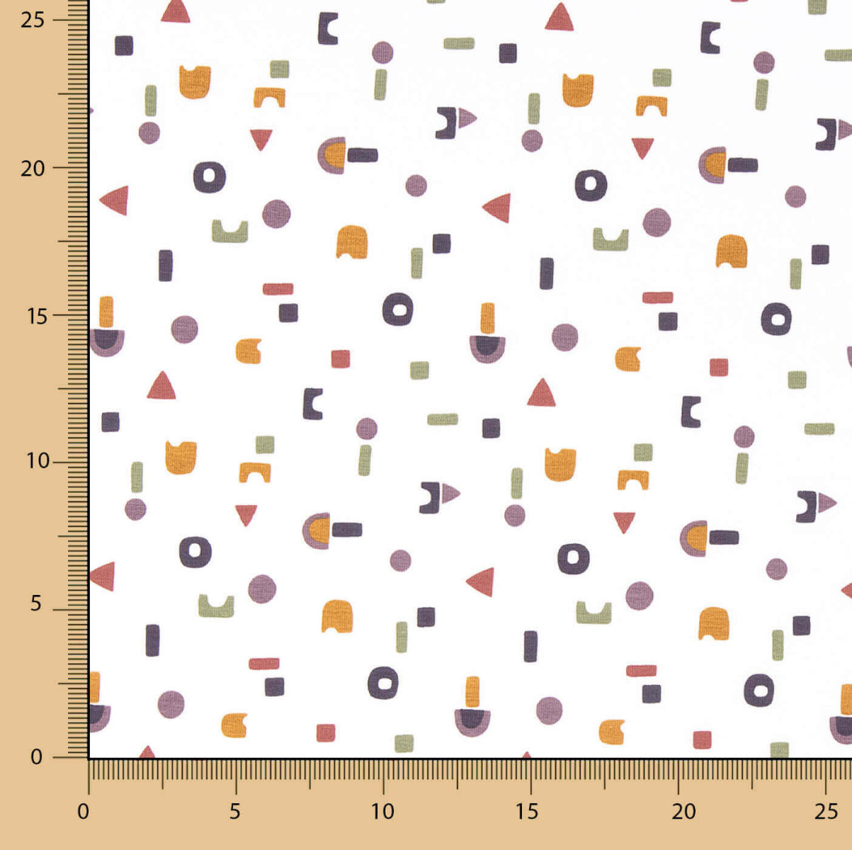 Formes imprimées en coton tricoté - Ribes y Casals
