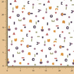 Formes imprimées en coton tricoté - Ribes y Casals