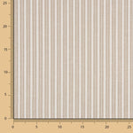 Lin Coton Rayures Beige - Ribes y Casals