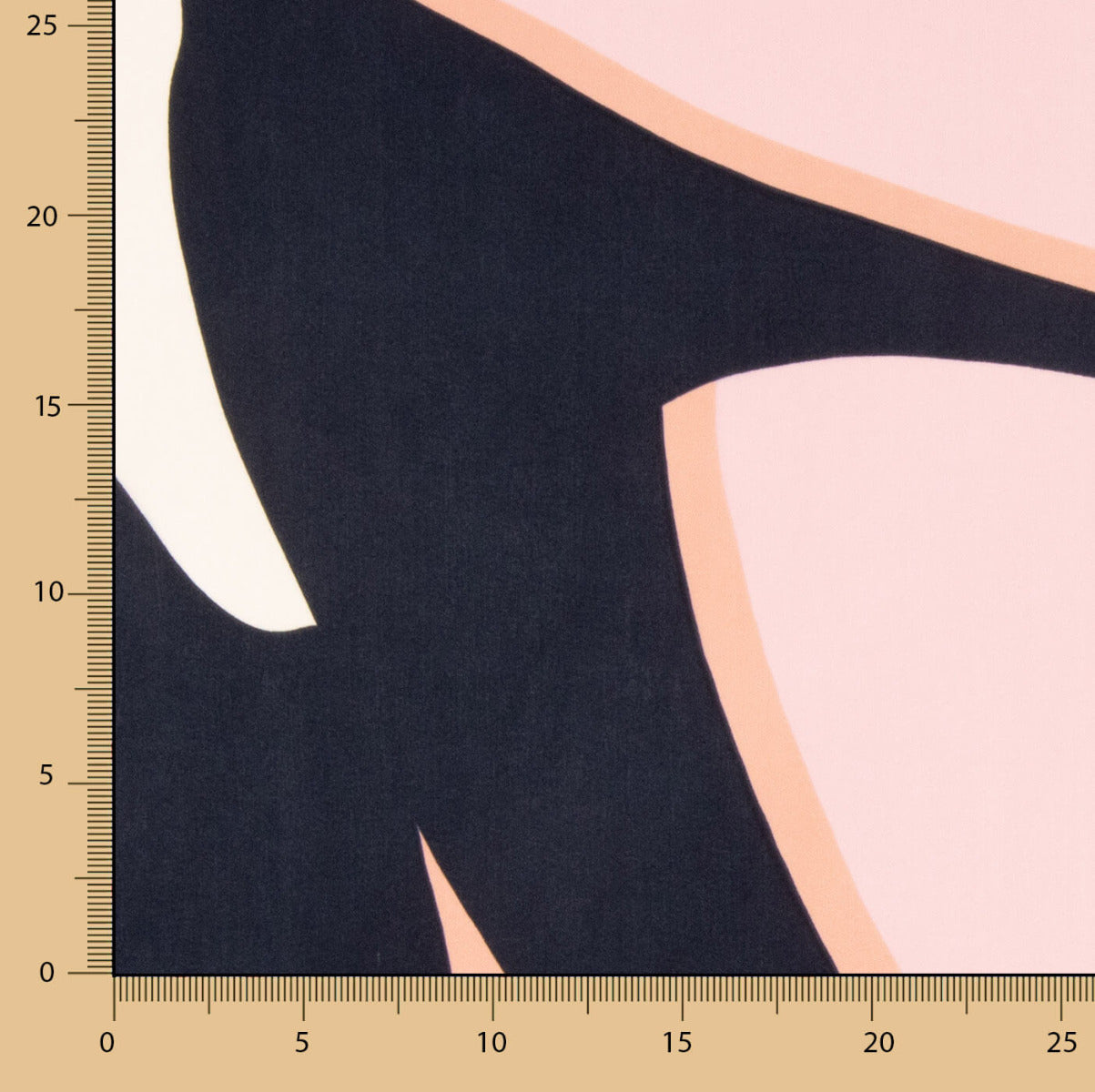 Gasa Floral Rosa - Ribes y Casals