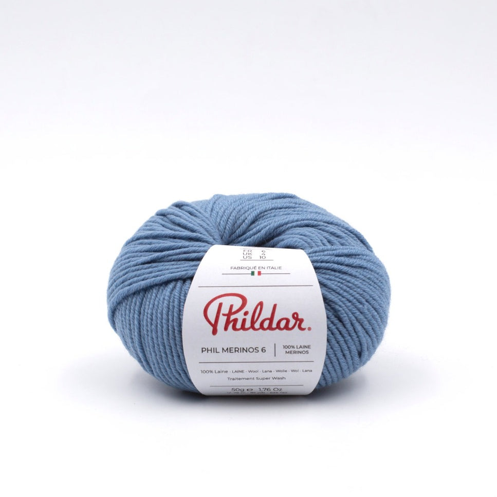 Laine Phil Merinos Bleu Denim - Ribes y Casals
