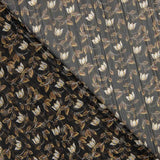 Retal Gasa Poliéster Lurex Tulipanes 130x150 cms - Ribes y Casals