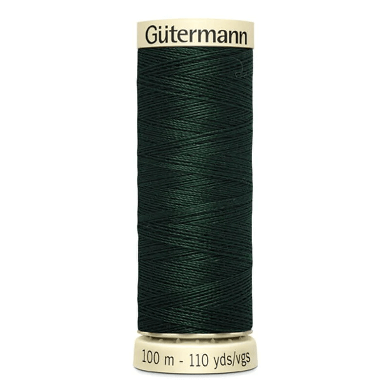 Fil Gutermann 100m Coloris 472 Vert foncé - Ribes y Casals