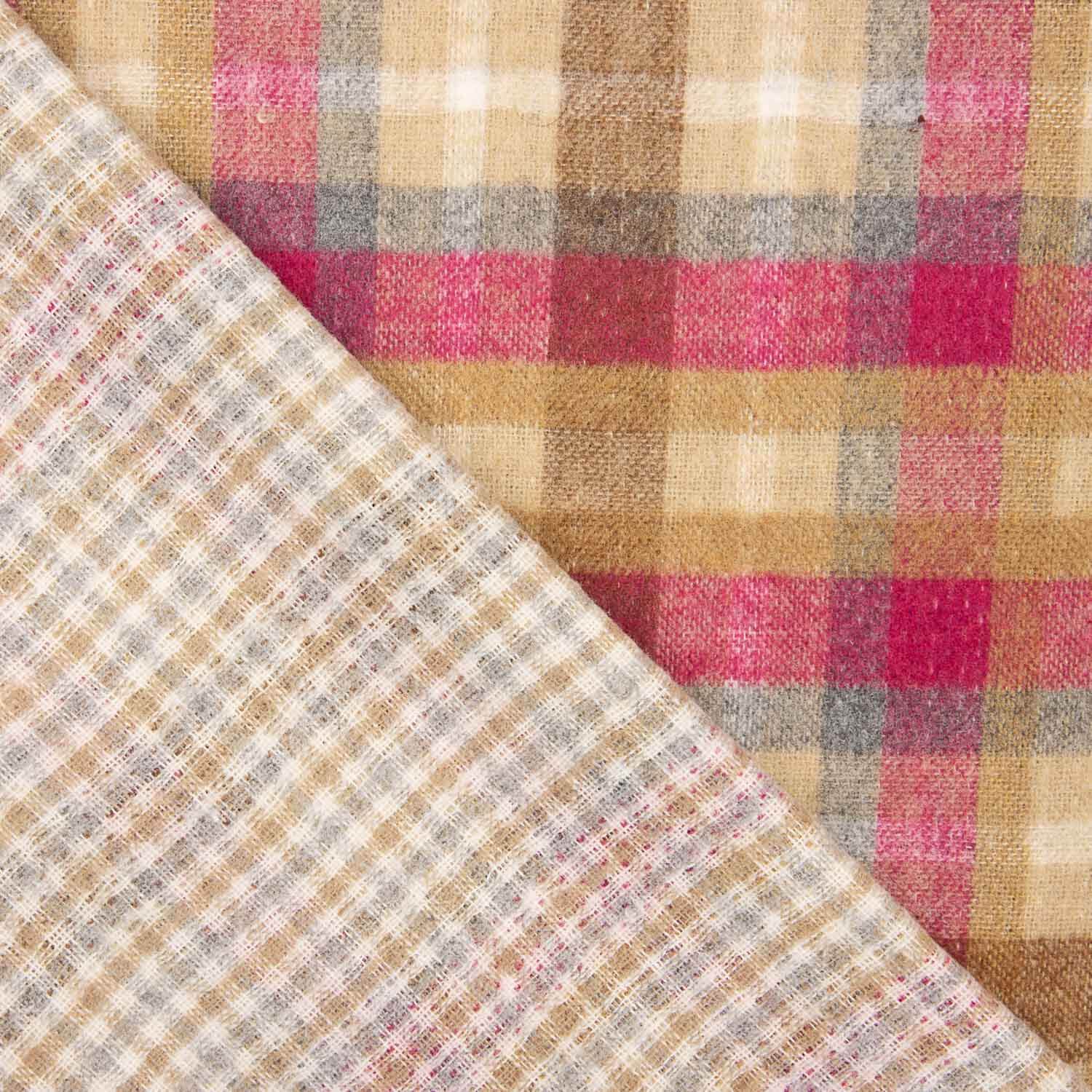 Laine réversible rose - Ribes y Casals