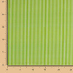 Percal imprimé rayé pistache - Ribes y Casals