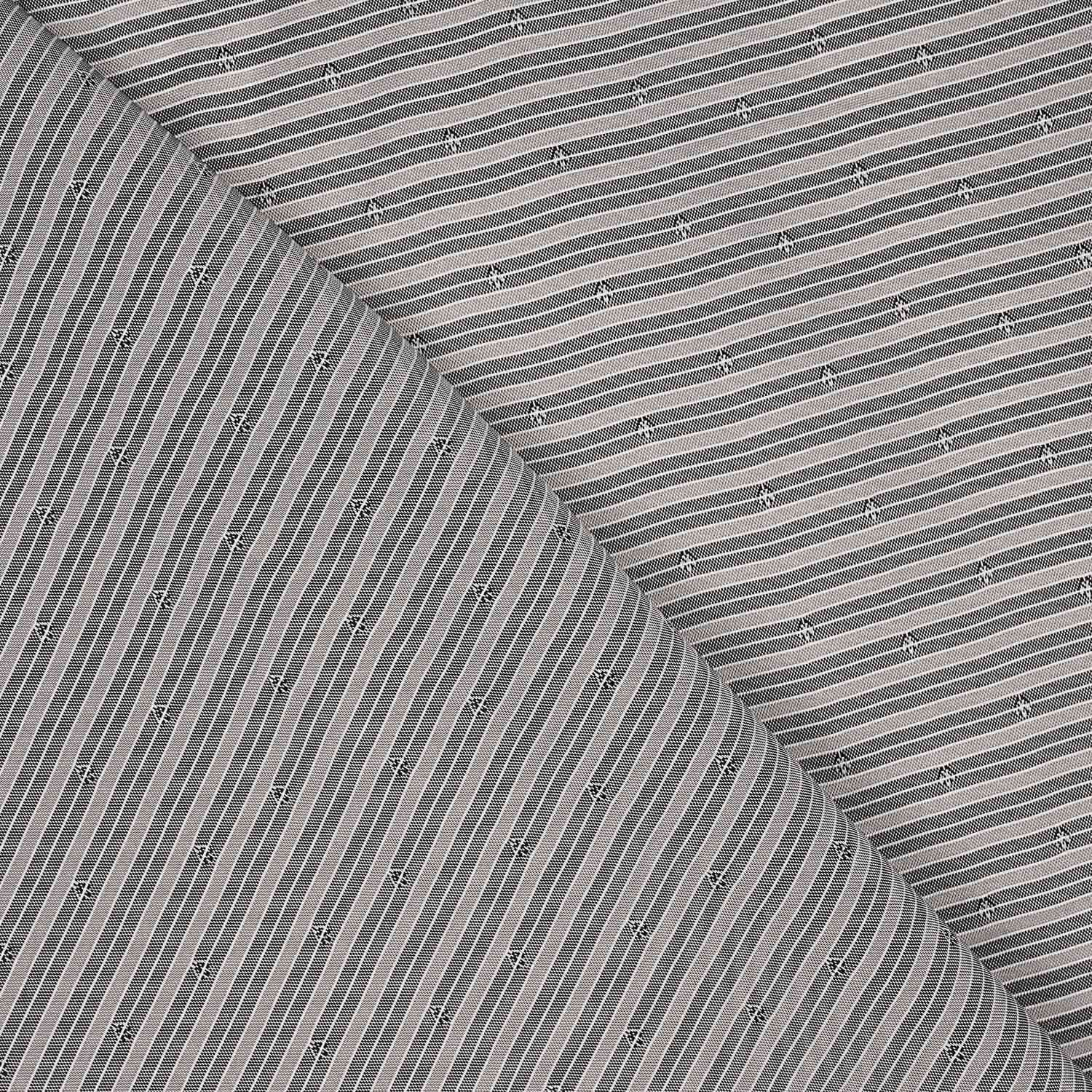 Doublure à rayures grises Jacquard - Ribes y Casals