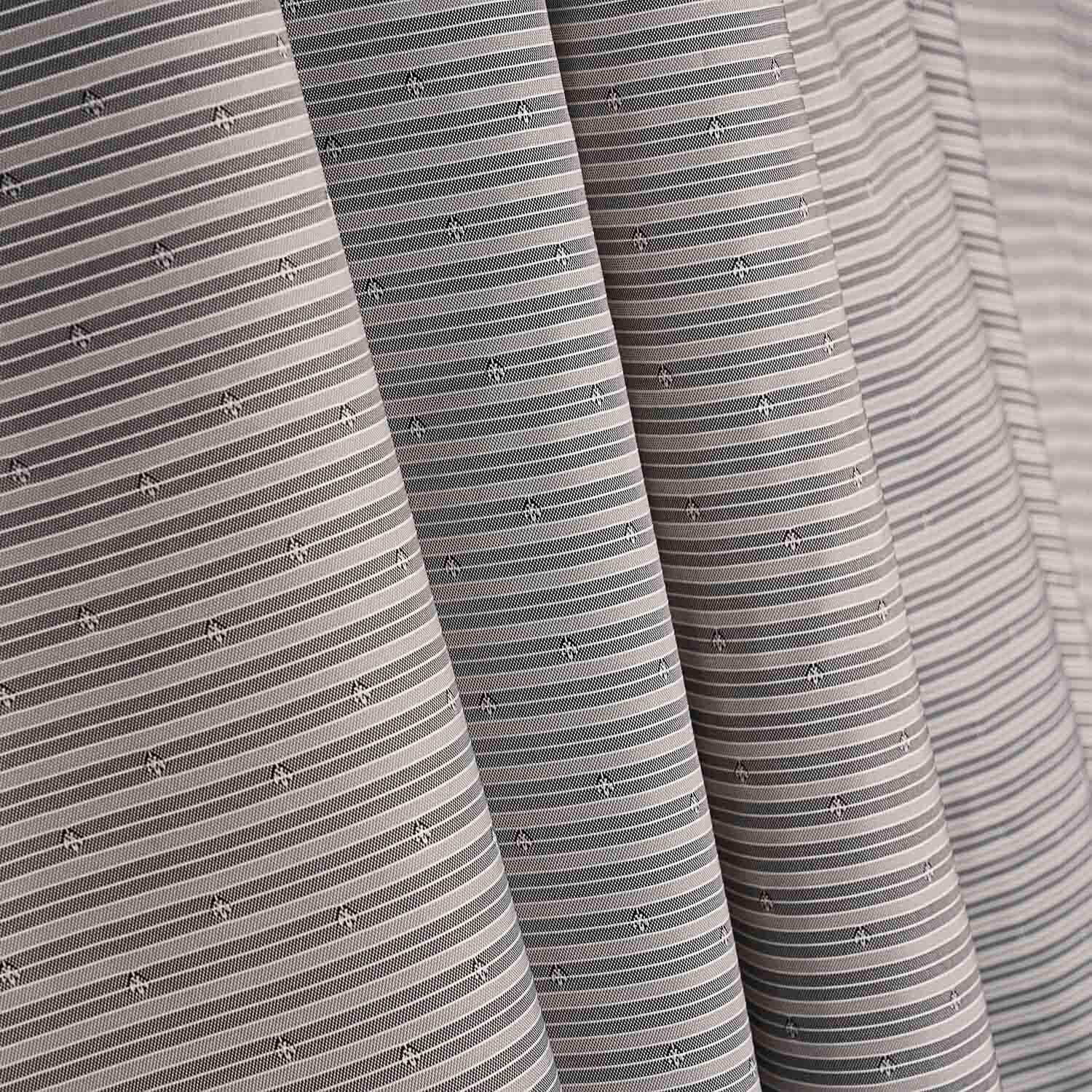 Doublure à rayures grises Jacquard - Ribes y Casals