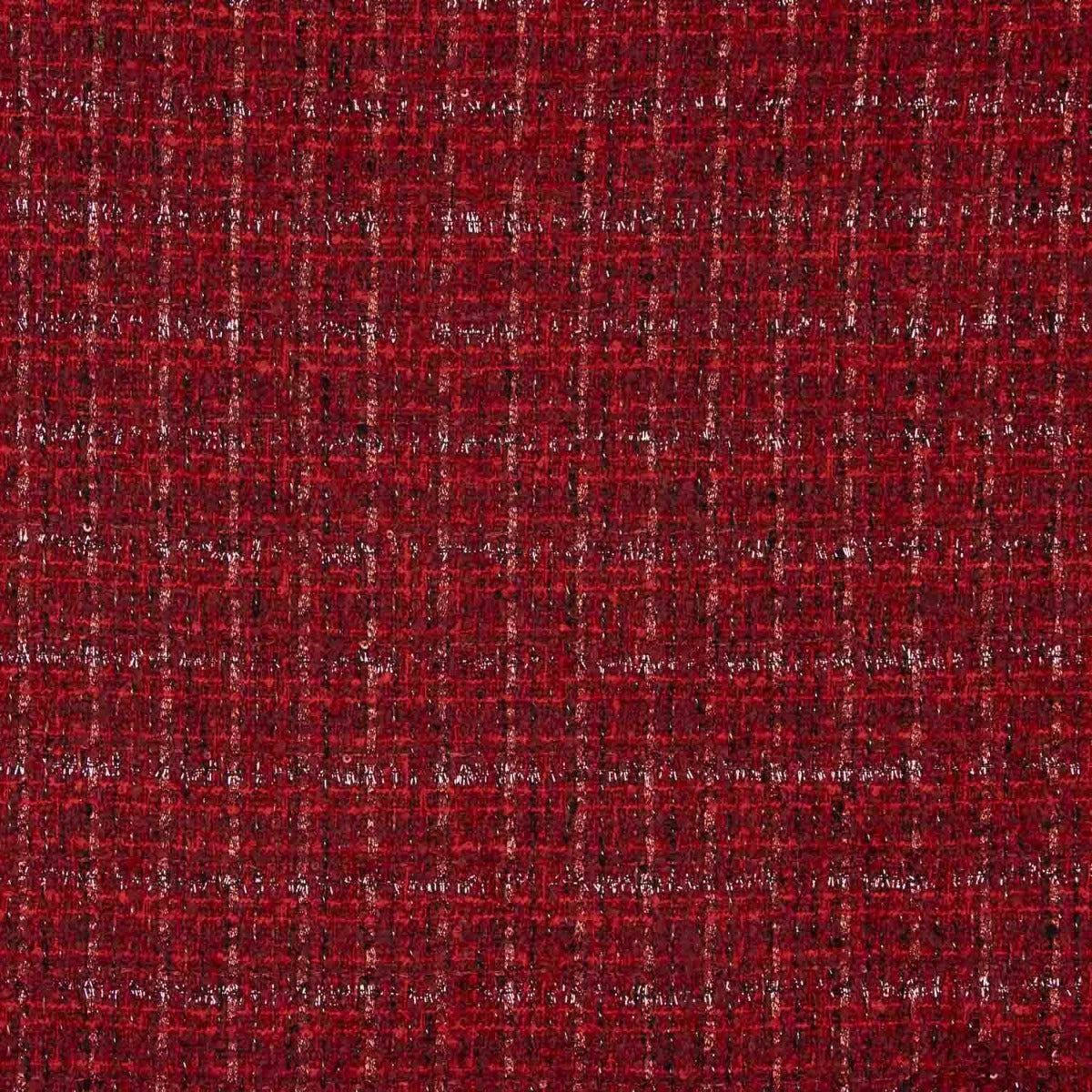 Tweed fantaisie rouge - Ribes y Casals