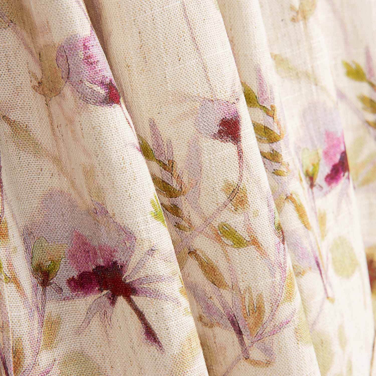 Viscose et lin imprimé floral doux - Ribes y Casals