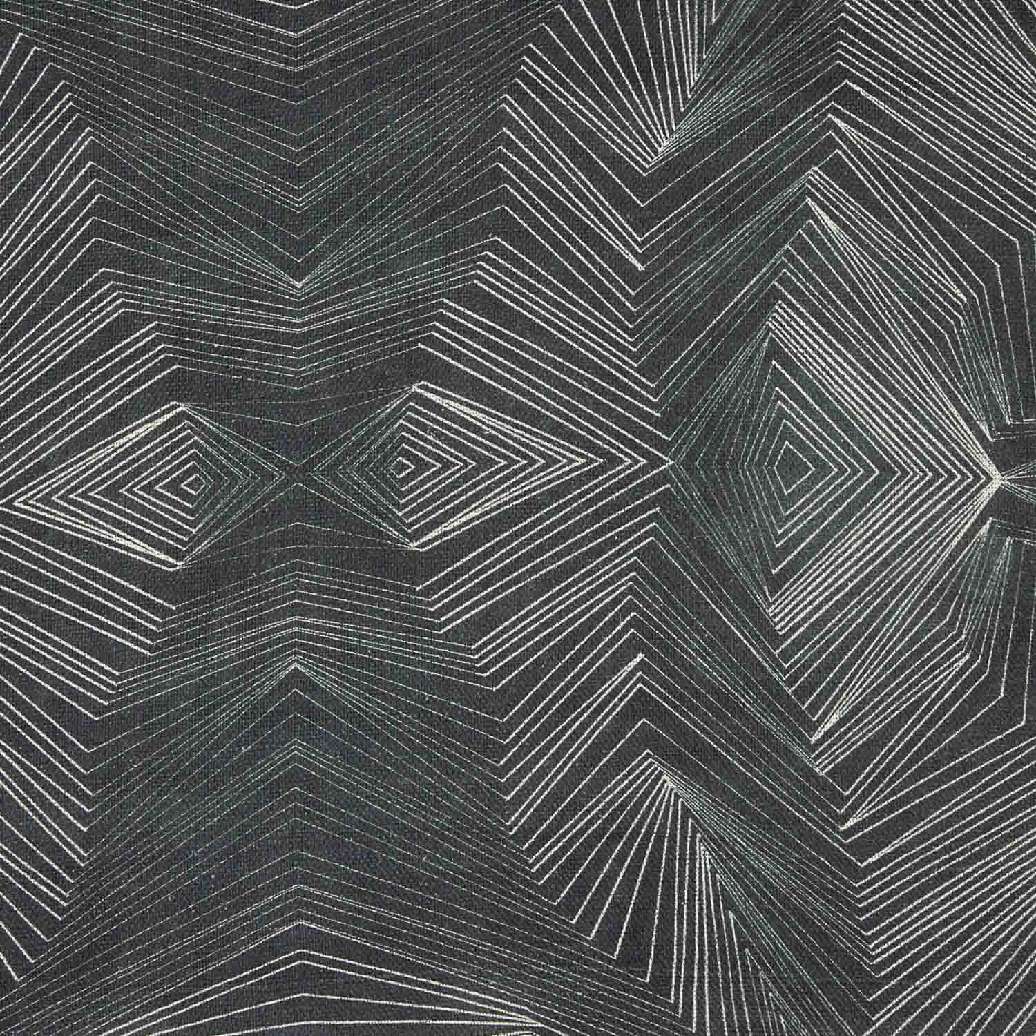 Lin et jute imprimé géométrique Sacred - Ribes y Casals