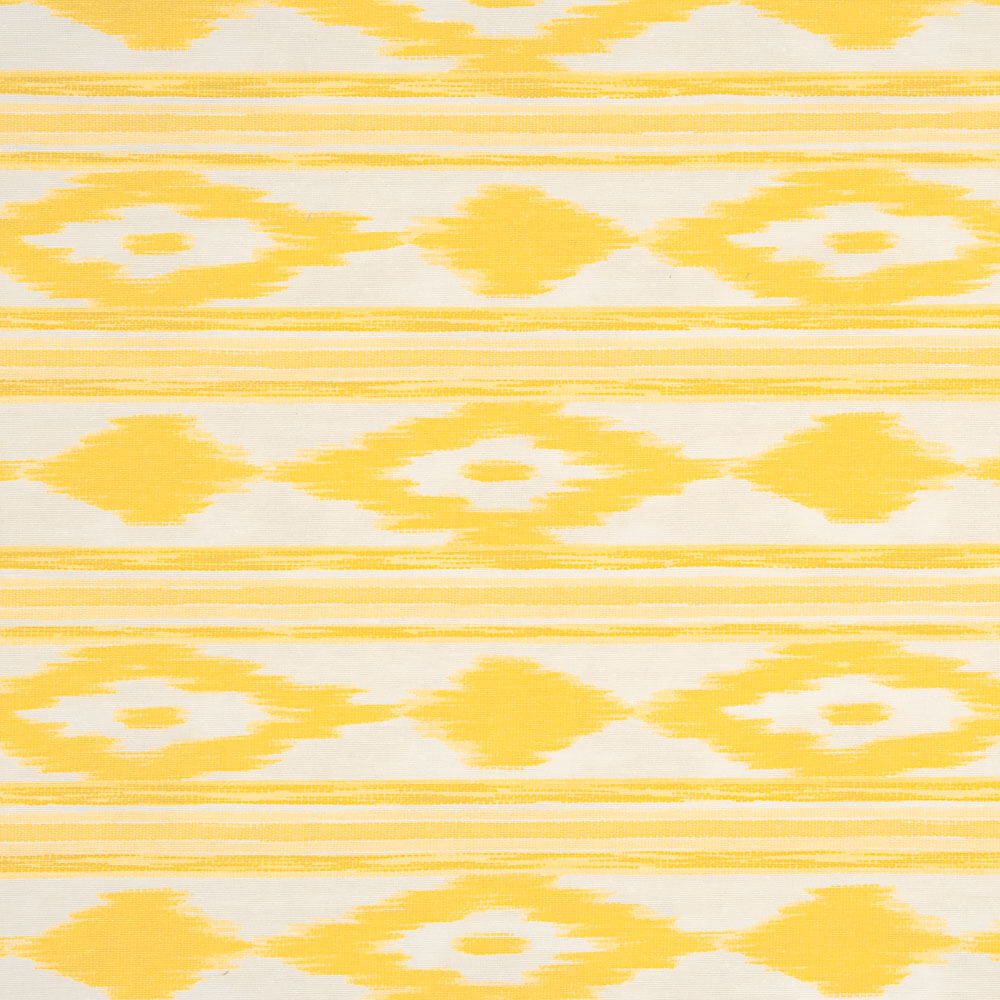 Toile Imprimée Tongue Majorque Jaune - Ribes y Casals