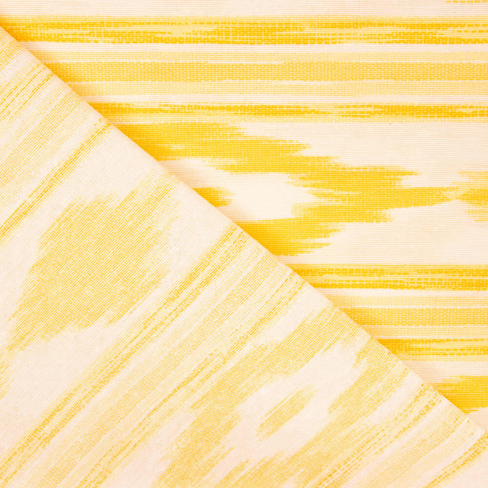 Toile Imprimée Tongue Majorque Jaune - Ribes y Casals