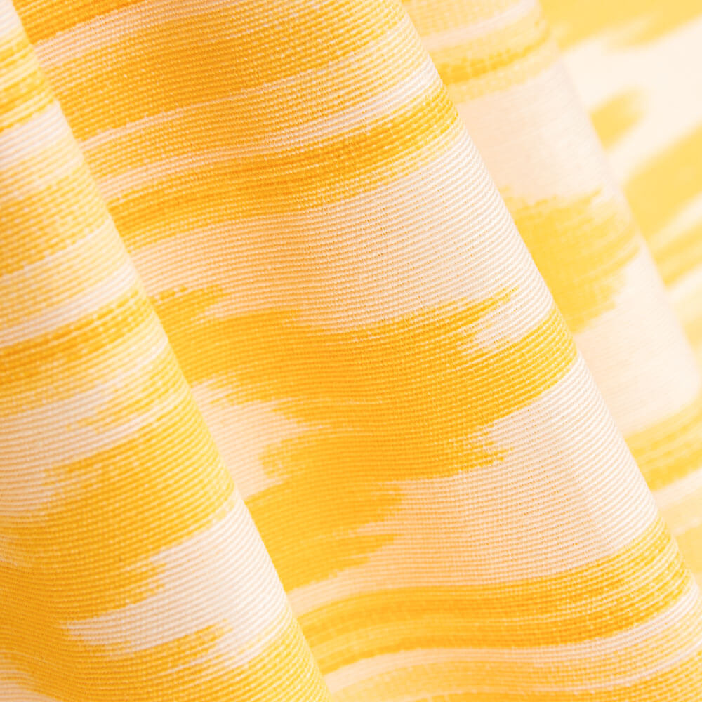 Toile Imprimée Tongue Majorque Jaune - Ribes y Casals