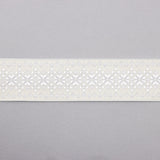 Ruban Fantaisie Jacquard Ivoire - Ribes y Casals