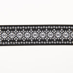Ruban Jacquard Fantaisie Noir - Ribes y Casals