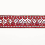 Ruban Fantaisie Jacquard Marron - Ribes y Casals