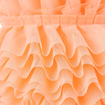 Cinta Plisada Garrucha 6 cm Salmón - Ribes y Casals