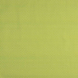 Percal imprimé à pois blancs sur fond pistache - Ribes y Casals