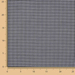 Carreaux Vichy Basic Noir Mini 20 - Ribes y Casals