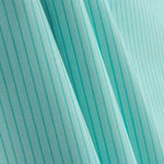 Percal imprimé à rayures vert d'eau - Ribes y Casals