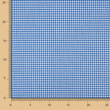 Carreaux Vichy Basic Bleu Mini 20 - Ribes y Casals