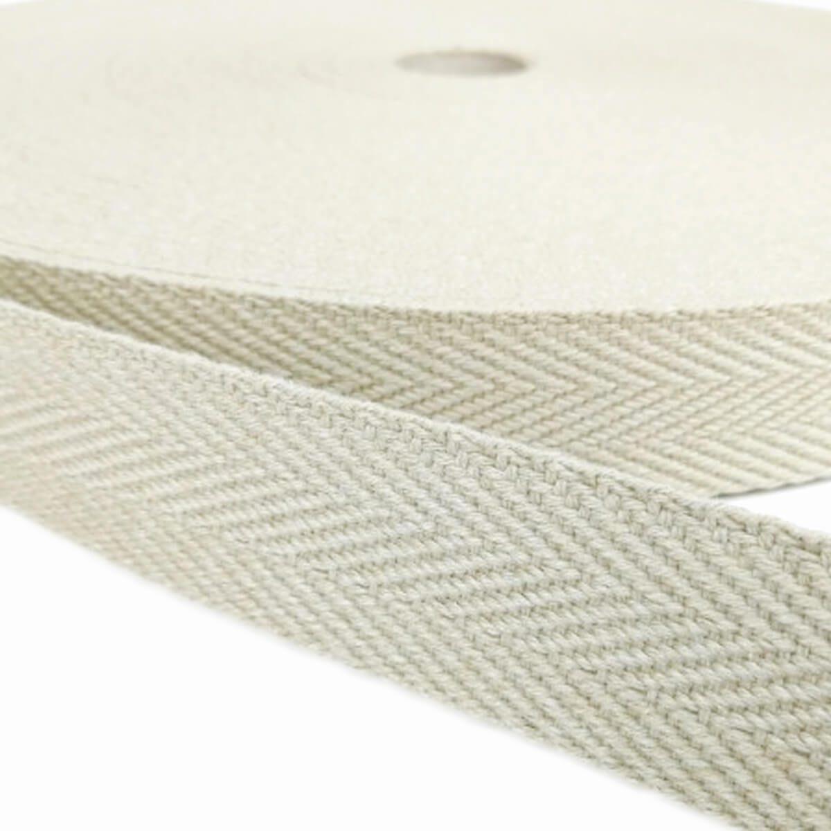 Ruban Polyester A Chevrons 30mm Écru - Ribes y Casals