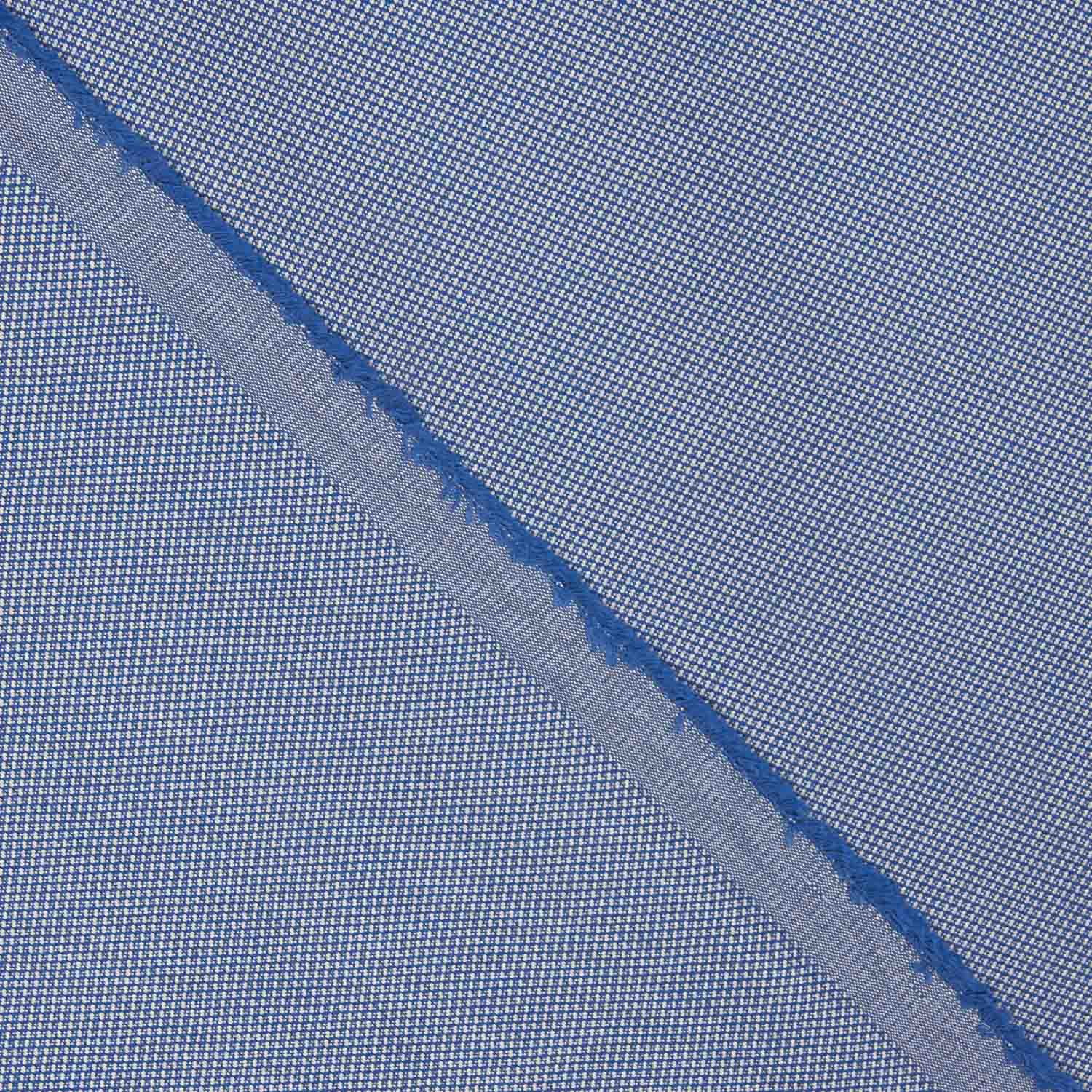 Chemise en coton à micro-carreaux bleus - Ribes y Casals