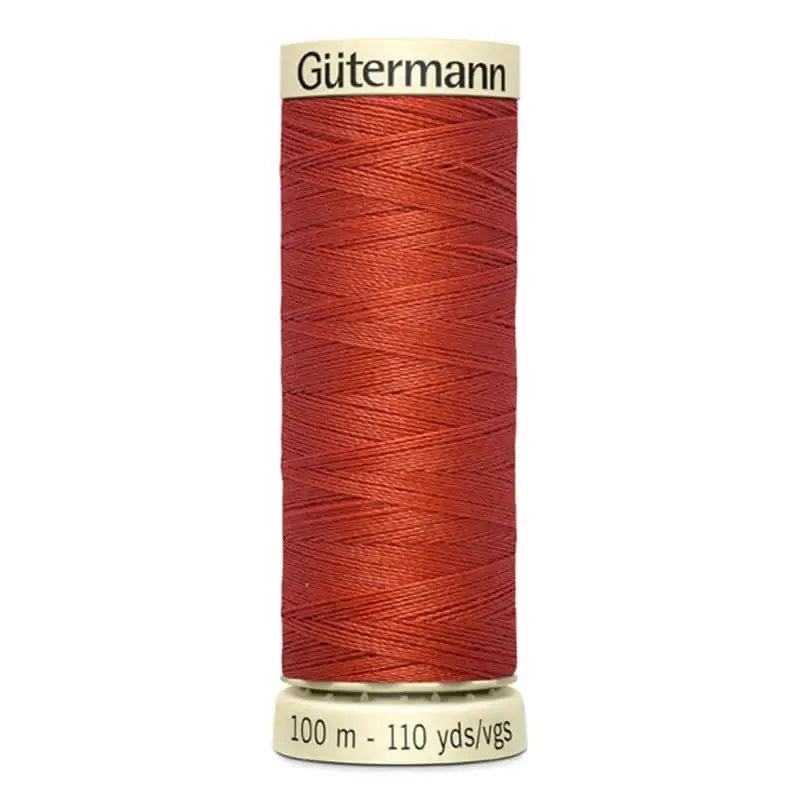 Fil Gutermann 100m Coloris 589 Orange brûlé - Ribes y Casals