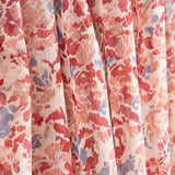 Gaze Bambula imprimée floral aquarelle - Ribes y Casals