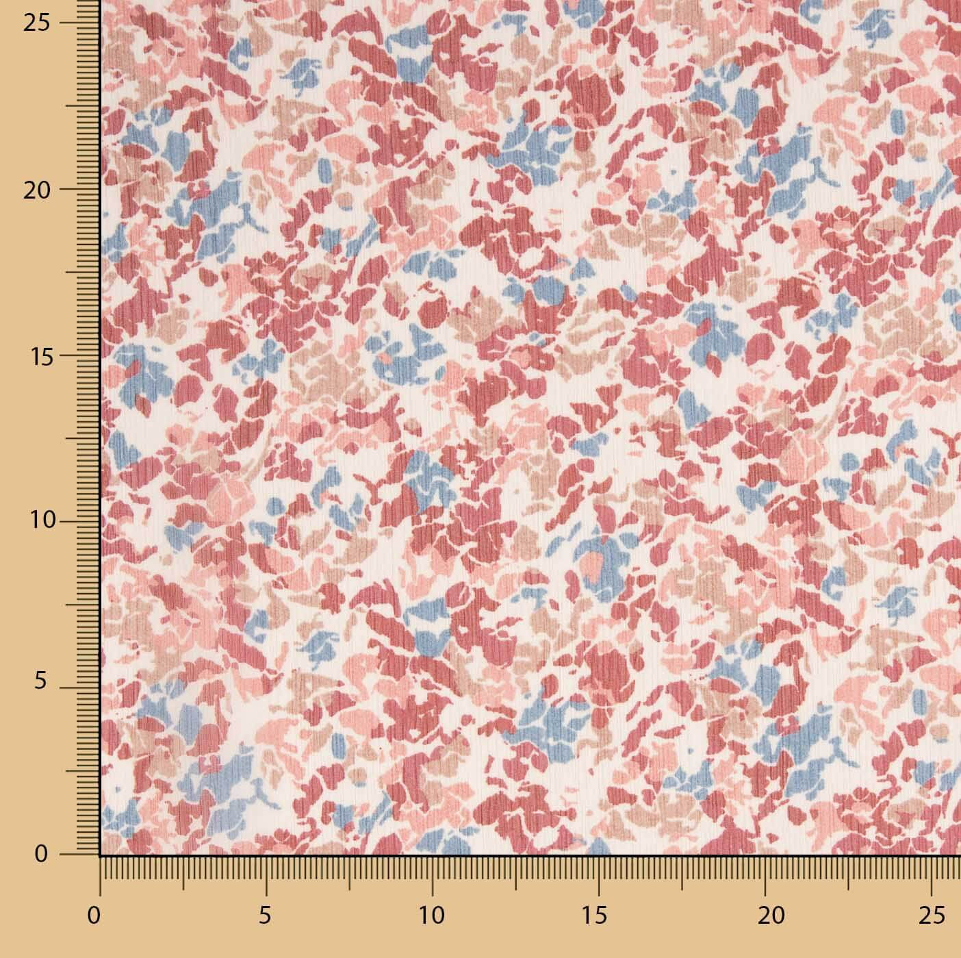 Gaze Bambula imprimée floral aquarelle - Ribes y Casals