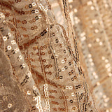 Tul Nude avec paillettes et franges - Ribes y Casals